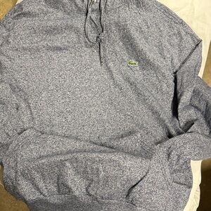 Lacoste Heathered Blue Pullover